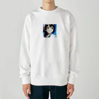 the blue seasonの鈴木 優香 Heavyweight Crew Neck Sweatshirt