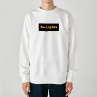 ジュニアマーチングバンド“Be-Lights”の文字ロゴバージョン｜黒 Heavyweight Crew Neck Sweatshirt