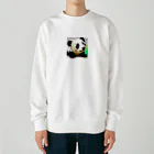 slowlife365のうるうるパンダ Heavyweight Crew Neck Sweatshirt