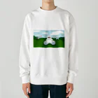 なつごんとなかまの公園で遊ぶ Heavyweight Crew Neck Sweatshirt