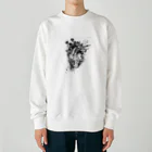 osikatsu-zpのハート Heavyweight Crew Neck Sweatshirt