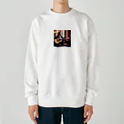 Stylishのシンガーの表現 Heavyweight Crew Neck Sweatshirt