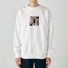 Stylishのアクティブウーマン Heavyweight Crew Neck Sweatshirt