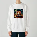 はなびのハムスター夢幻コレクション Heavyweight Crew Neck Sweatshirt