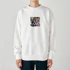 wonderのハイスクール萌え女子 Heavyweight Crew Neck Sweatshirt