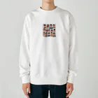 Mi-ko333shopのマイコレクション 無邪気スマイル Heavyweight Crew Neck Sweatshirt