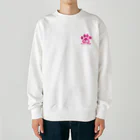 新鮮野菜れいわの何があっても心配するなVer.2  Heavyweight Crew Neck Sweatshirt