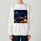 キイロチャンのスポーツカー Heavyweight Crew Neck Sweatshirt