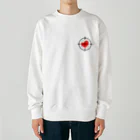 ウサギとカメとヒツジの狙われているハート Heavyweight Crew Neck Sweatshirt