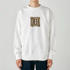 LEONの古代文字 Heavyweight Crew Neck Sweatshirt