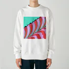 ココから（こーひーまる。）のカラフラミンゴ Heavyweight Crew Neck Sweatshirt