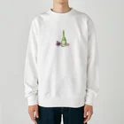 tonboのシンプルワインボトル Heavyweight Crew Neck Sweatshirt