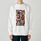 KOUJI NET ORIGINAL SHOPの世界の国旗 Heavyweight Crew Neck Sweatshirt