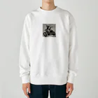 oi_0806のバイクチョッパー走ってる姿渋い Heavyweight Crew Neck Sweatshirt