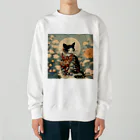 NECOSUIの花魅猫 Heavyweight Crew Neck Sweatshirt