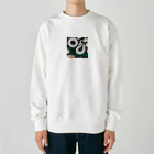 ToToMoの【金運上昇】幸運の白蛇 Heavyweight Crew Neck Sweatshirt