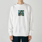 the blue seasonの大沢 あや（おおさわ あや） Heavyweight Crew Neck Sweatshirt