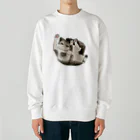 yukinokonokoの同じネコなら楽しむニャンニャン Heavyweight Crew Neck Sweatshirt