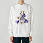 Atelier Petrichor Forestのキキョウ Chinese bellflower Heavyweight Crew Neck Sweatshirt