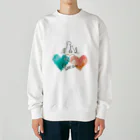 わんだーぱうだーの愛犬家による愛犬家のためのアイテム Heavyweight Crew Neck Sweatshirt