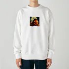 sam-chのハロウィンパンプキン Heavyweight Crew Neck Sweatshirt