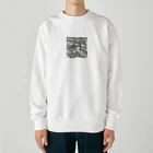 YoMiTの有名な観光スポットイメージ画像：モロッコのマラケシュ旧市街（モロッコ、マラケシュ） Heavyweight Crew Neck Sweatshirt