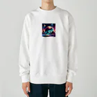 Momo Magicの未来宇宙 Heavyweight Crew Neck Sweatshirt