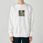 the blue seasonの西川 まりな Heavyweight Crew Neck Sweatshirt