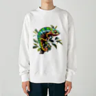 miraikunの七色カメレオン Heavyweight Crew Neck Sweatshirt