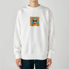 uchukaihatsuのさすらいのライダー　あつし Heavyweight Crew Neck Sweatshirt