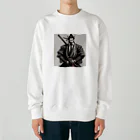 hyon1004のサラリーマン侍 Heavyweight Crew Neck Sweatshirt