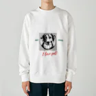 ワンダーワールド・ワンストップのDog　ペット好き③ Heavyweight Crew Neck Sweatshirt