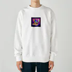 ワンダーワールド・ワンストップの90年代のコンピューター Heavyweight Crew Neck Sweatshirt