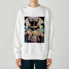 mamichin1122のドラ猫ギャング Heavyweight Crew Neck Sweatshirt