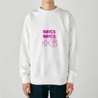 R計画の時事問題シリーズ Heavyweight Crew Neck Sweatshirt