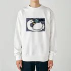 千代紙商店のどこにでも連れていくよ Heavyweight Crew Neck Sweatshirt