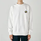 GalaxyGiftのかわいい土星のイラスト Heavyweight Crew Neck Sweatshirt