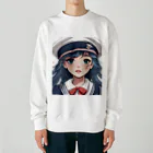 MUSE projectの海のような美少女 Heavyweight Crew Neck Sweatshirt