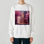 hanabi871の街 Heavyweight Crew Neck Sweatshirt