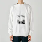 TAIYO 猫好きのCatday Heavyweight Crew Neck Sweatshirt