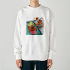 ヤブイヌ製作所のお冷もどうぞムジナ Heavyweight Crew Neck Sweatshirt