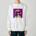 めそぽのIconic Beautyの女 Heavyweight Crew Neck Sweatshirt