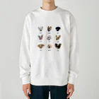 とまとゆっけの私のおともだちの犬たち2 Heavyweight Crew Neck Sweatshirt