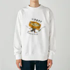 id-linkのフィナンシェ忍者 Heavyweight Crew Neck Sweatshirt