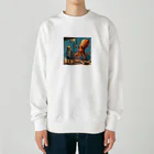 mofu mofu309の焼かないで Heavyweight Crew Neck Sweatshirt