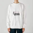 O＆mのありが10匹で、ありがとう Heavyweight Crew Neck Sweatshirt