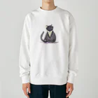 kgymのスーツ猫 Heavyweight Crew Neck Sweatshirt