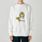 けちゃっぷごはんのお店の見守るねこ Heavyweight Crew Neck Sweatshirt