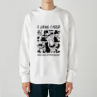 kazu_gの私は猫が好き!（淡色用） Heavyweight Crew Neck Sweatshirt