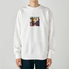 WaCaKuSaの権利を主張する前に責務を果たしなさい Heavyweight Crew Neck Sweatshirt